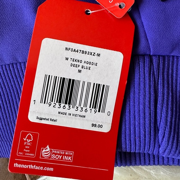 Womens medium North Face jacket sweatshirt hoodie size medium new with tags NWT - Picture 12 of 12